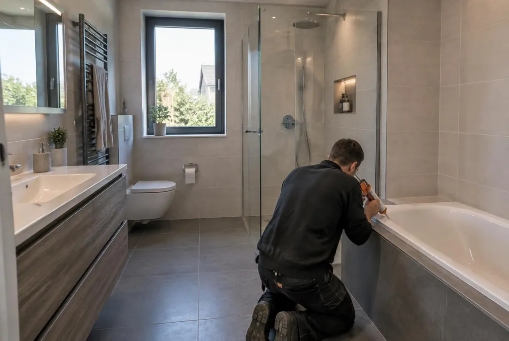 Kitbedrijf Beverwijk – badkamer kit vervangen bij de douche